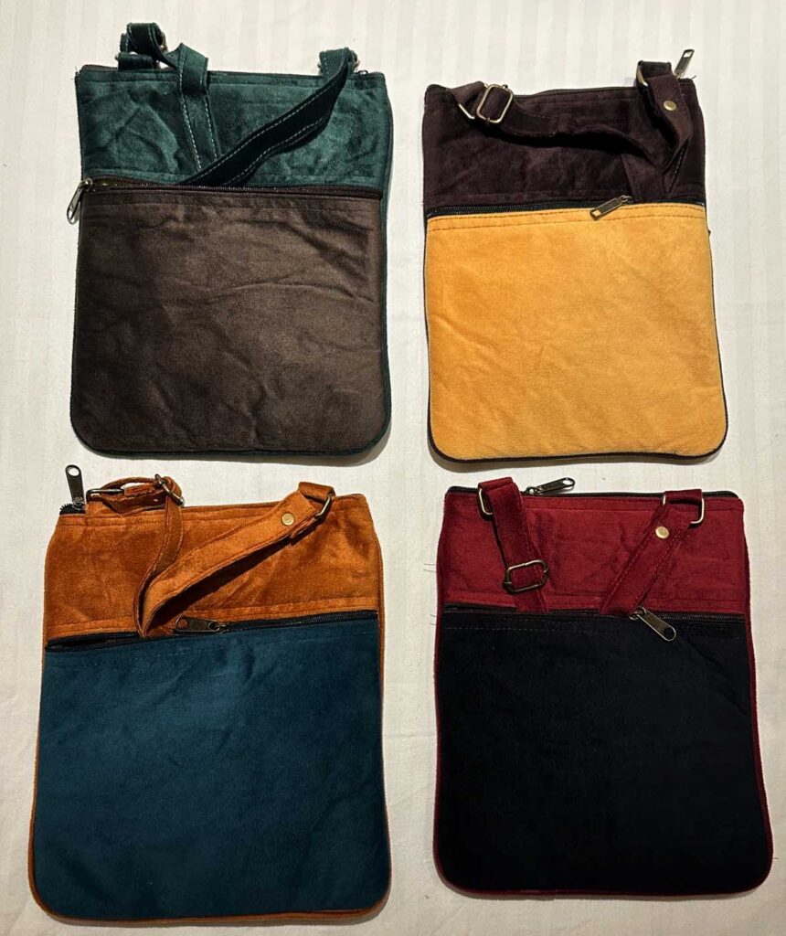 Bags Kashmir Shoulder Strap 5 Zippers Collection 1