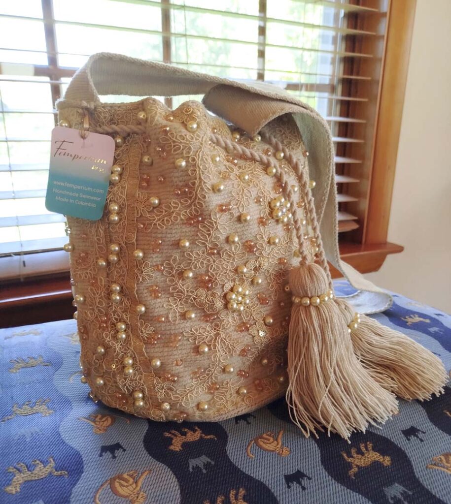 Bags - Wayuu - Beige - Large 3a