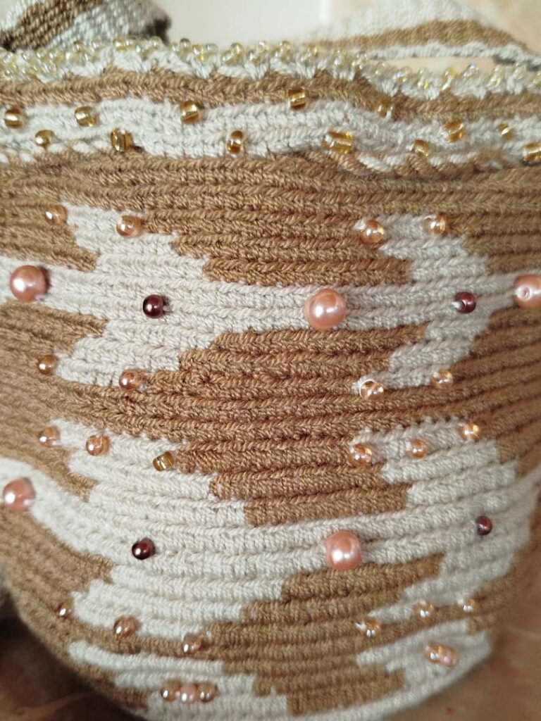 Bags - Wayuu - Brown And Beige - Small