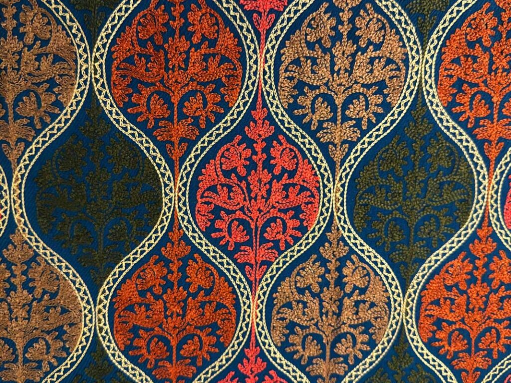Scarves - Kashmir Wool Stole - Deep Petroleum Blue
