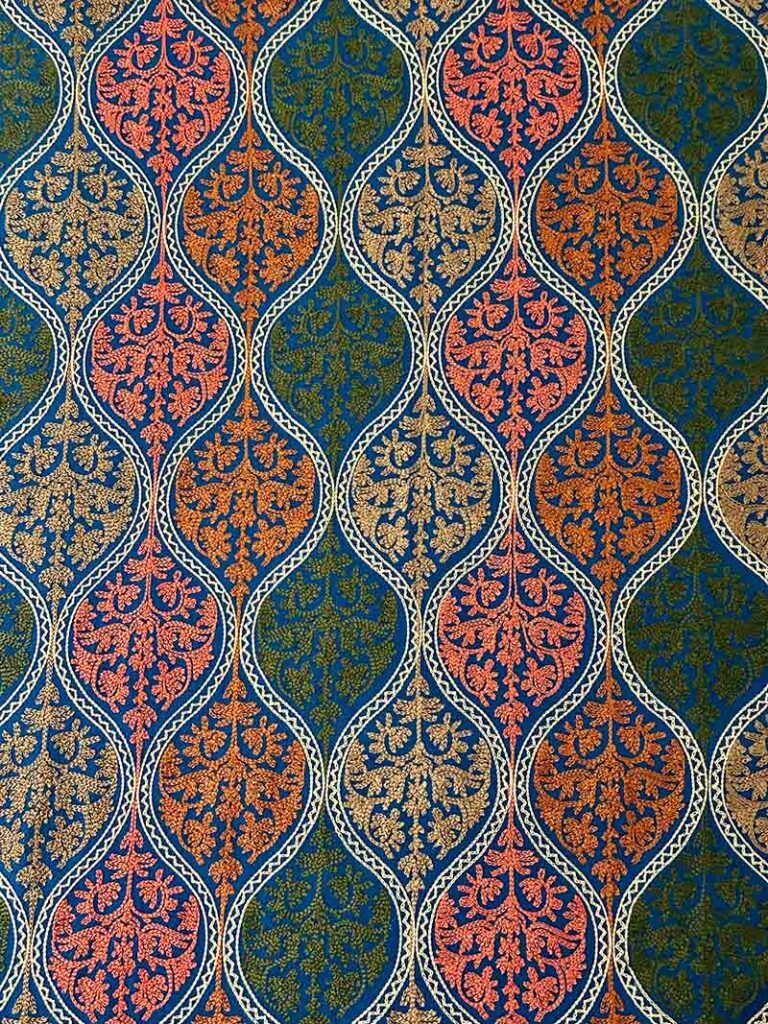 Scarves Kashmir Wool Stole Deep Petroleum Blue 6