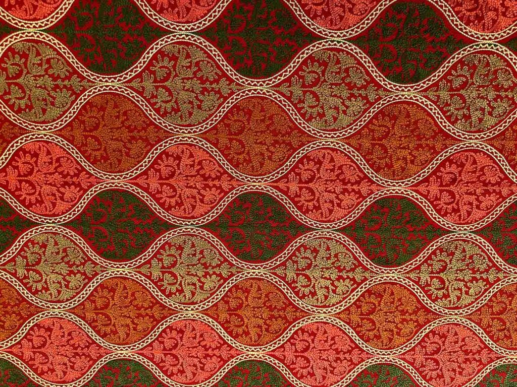 Scarves Kashmir Wool Stole Royal Red 2