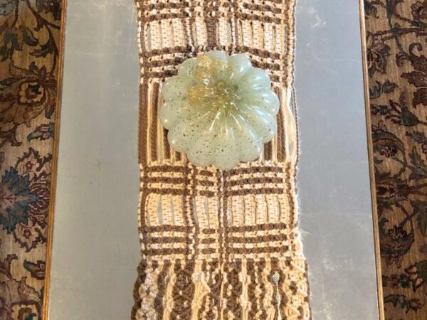 Macramé Wall Hanging — Brown + Beige — photo 1