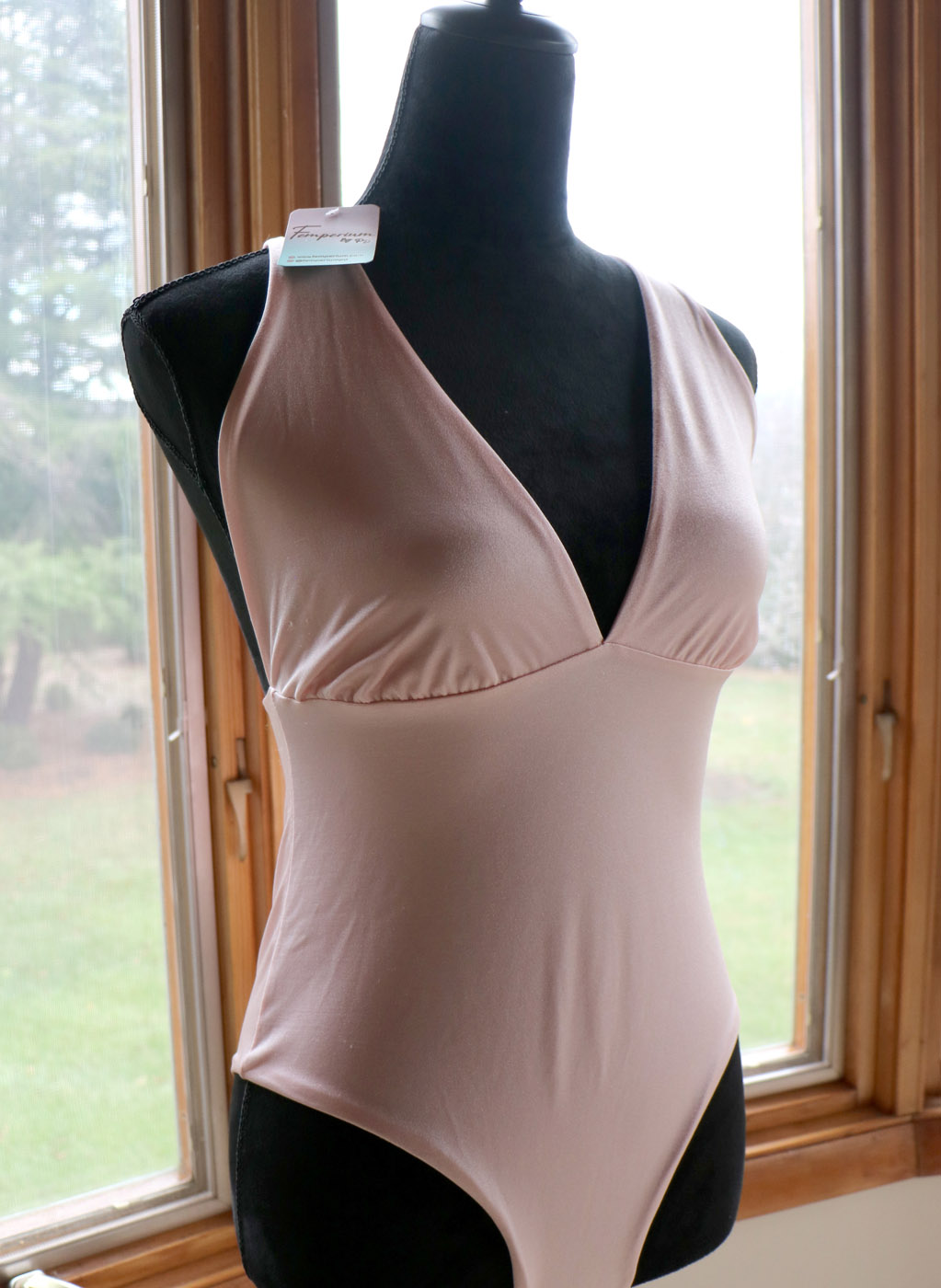 One-Piece Swimsuit — Pink (Size L) — photo 3