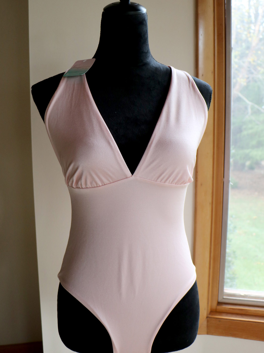 One-Piece Swimsuit — Pink (Size L) — photo 4
