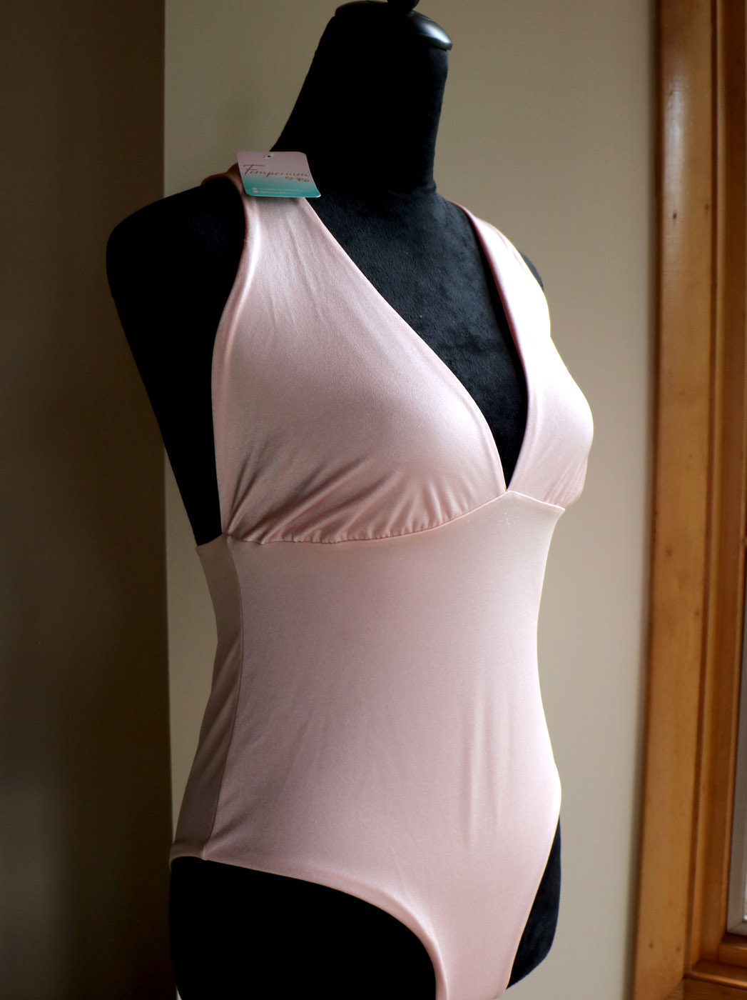 One-Piece Swimsuit — Pink (Size L) — photo 5