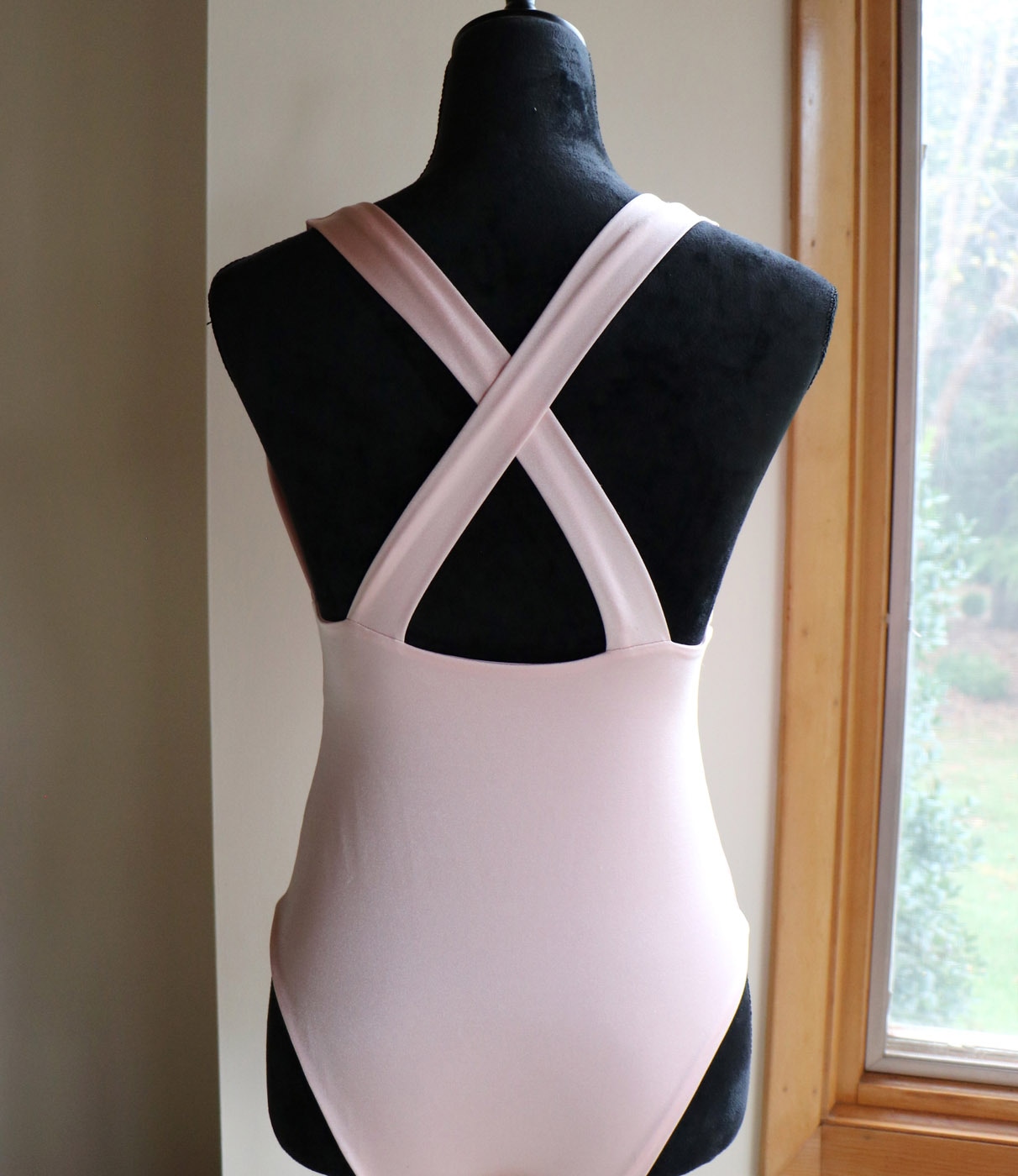 One-Piece Swimsuit — Pink (Size L) — photo 6