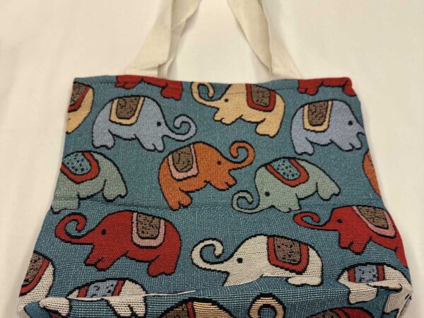 Thai Elephant Shoulder Bag — Blue + Green — photo 1