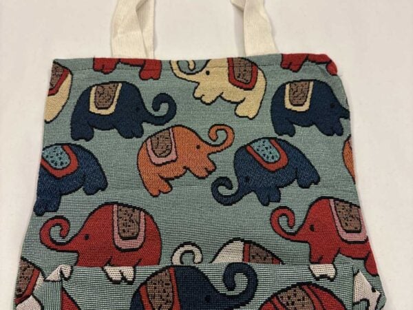 Thai Elephant Shoulder Bag — Light Green — photo 1