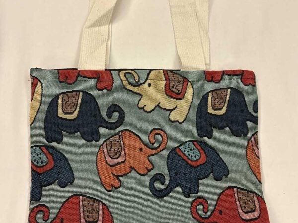 Thai Elephant Shoulder Bag — Light Green — photo 2