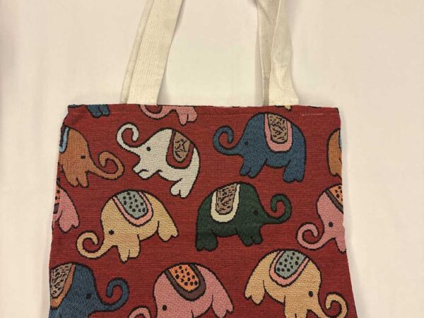 Thai Elephant Shoulder Bag — Red — photo 2